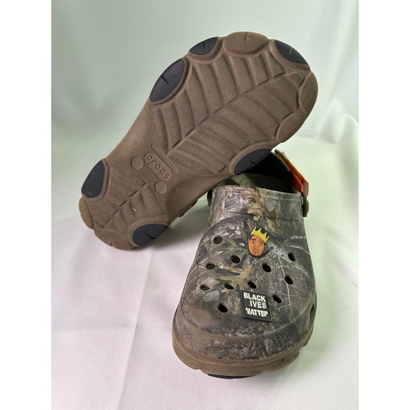 Crocs Classic All-Terrain Realtree Edge Camo Clogs Walnut Brown Men 10 Women 12 - Picture 3 of 15